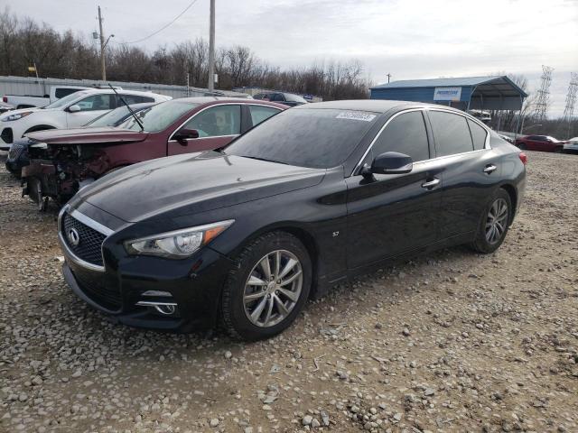 INFINITI Q50 BASE 2014 with VIN JN1BV7AR2EM703411 - Photo from auction