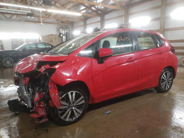 HONDA FIT EX 2017 with VIN JHMGK5H74HS003702 - Photo from auction