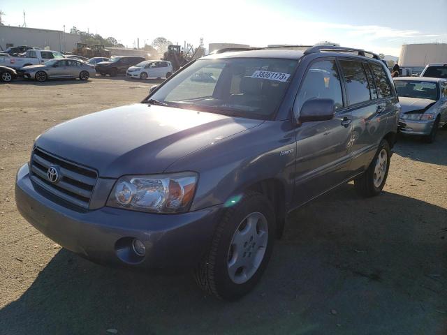 TOYOTA HIGHLANDER 2005 with VIN JTEDP21A050086445 - Photo from auction