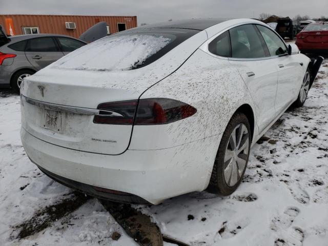 Photo 3 from auction – 2020 TESLA MODEL S with VIN 5YJSA1E28LF416700