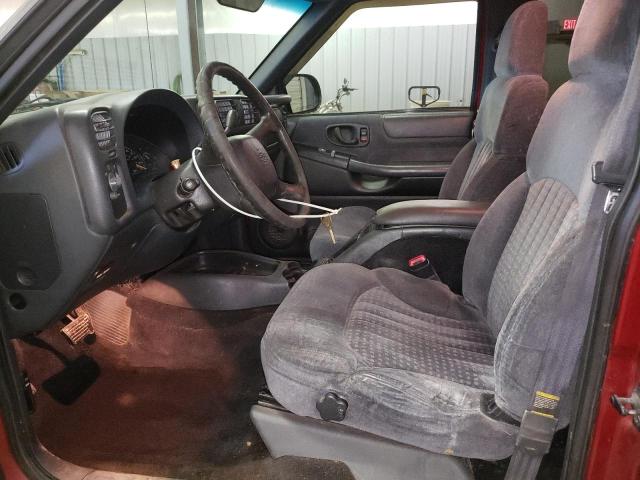 Photo 7 from auction – 2000 CHEVROLET BLAZER with VIN 1GNDT13W0YK169232