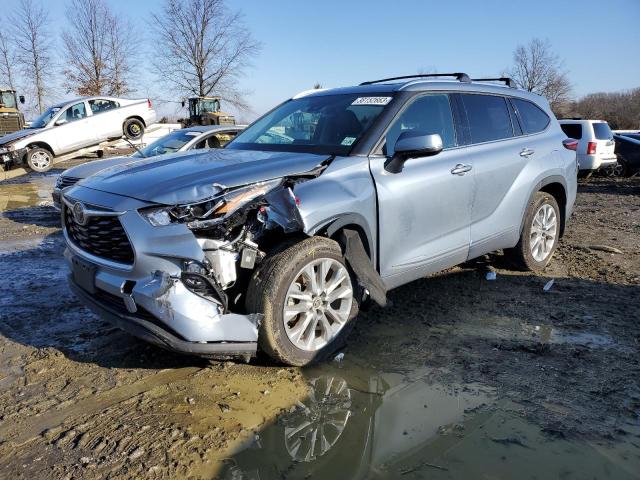 TOYOTA HIGHLANDER 2021 with VIN 5TDDZRBH0MS158730 - Photo from auction