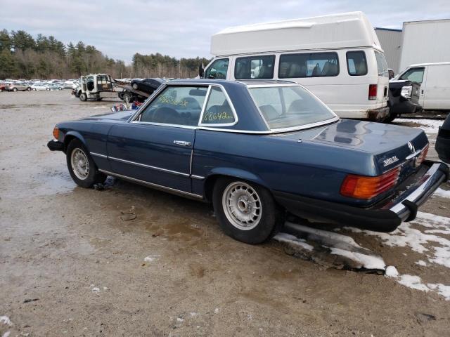 Photo 2 from auction – 1981 MERCEDES-BENZ 380 SL with VIN WDBBA45A0BB009205