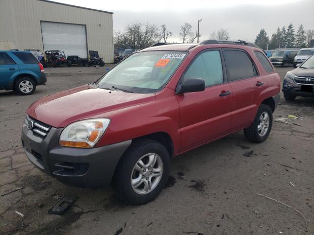 KIA SPORTAGE E 2008 with VIN KNDJE723787484631 - Photo from auction