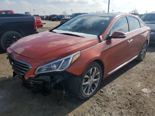 HYUNDAI SONATA SPO 2015 with VIN 5NPE34AB6FH145141 - Photo from auction
