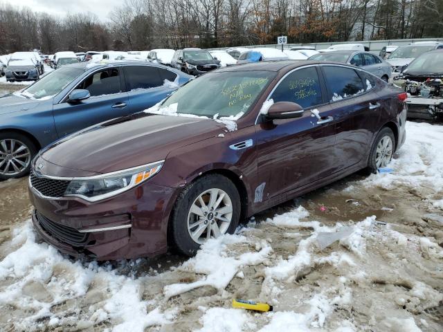 KIA OPTIMA LX 2016 with VIN 5XXGT4L31GG102824 - Photo from auction
