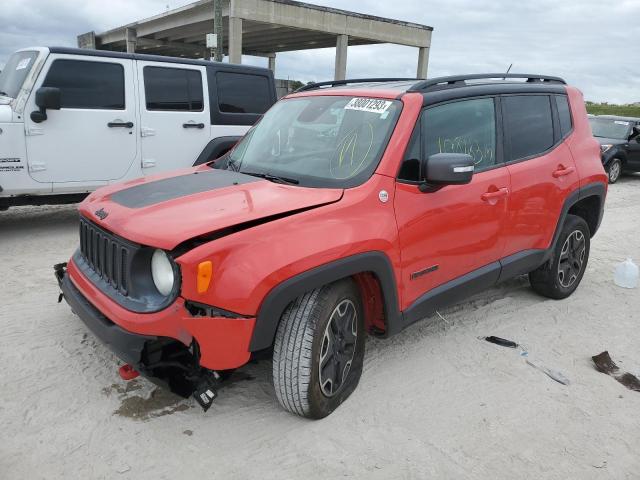 Photo 1 from auction – 2017 JEEP RENEGADE T with VIN ZACCJBCB1HPF17199