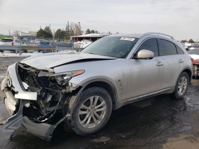 INFINITI FX37 2013 with VIN JN8CS1MW0DM174441 - Photo from auction