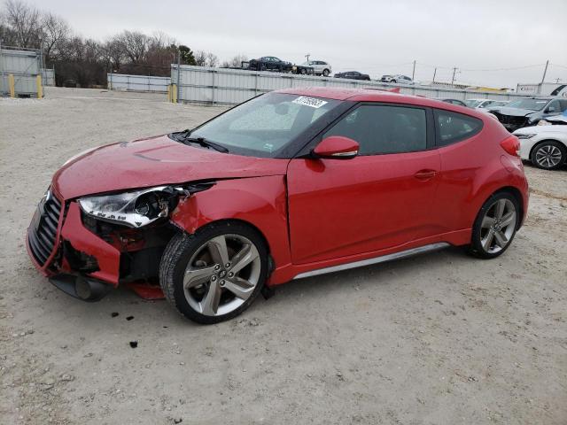 HYUNDAI VELOSTER T 2013 with VIN KMHTC6AE9DU162494 - Photo from auction