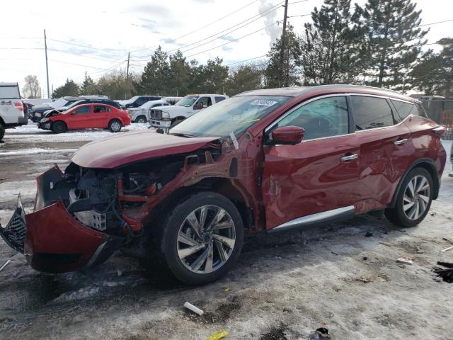 NISSAN MURANO S 2019 with VIN 5N1AZ2MS7KN152280 - Photo from auction
