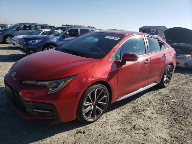 Photo 1 from auction – 2021 TOYOTA COROLLA SE with VIN 5YFS4MCE6MP065488