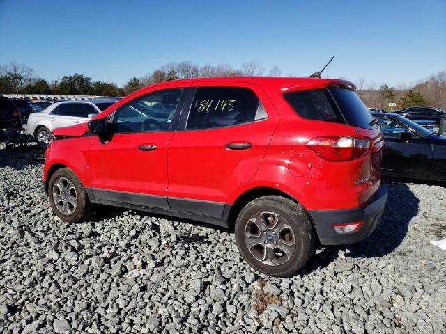 Photo 2 from auction – 2020 FORD ECOSPORT S with VIN MAJ3S2FE8LC395205
