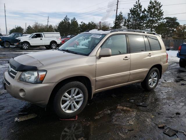 TOYOTA HIGHLANDER 2006 with VIN JTEEW21A260010458 - Photo from auction