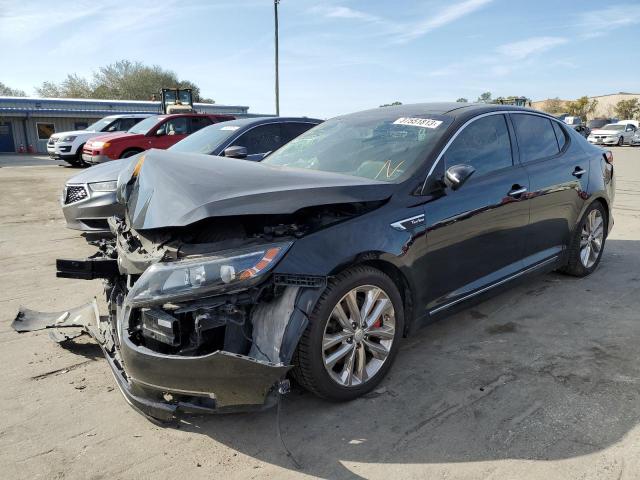 KIA OPTIMA SX 2015 with VIN 5XXGR4A67FG415385 - Photo from auction