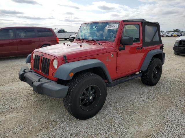 JEEP WRANGLER X 2008 with VIN 1J4FA24198L599197 - Photo from auction