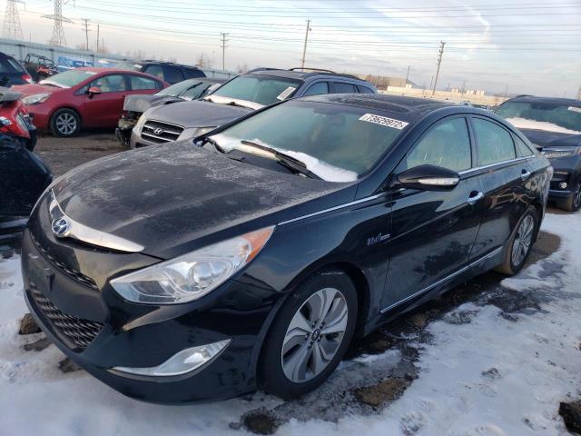 HYUNDAI SONATA HYB 2013 with VIN KMHEC4A44DA050305 - Photo from auction