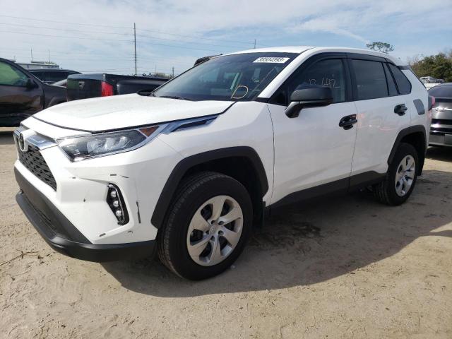TOYOTA RAV4 LE 2022 with VIN 2T3H1RFV9NC187119 - Photo from auction