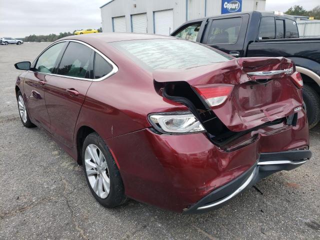 Photo 2 from auction – 2015 CHRYSLER 200 LIMITE with VIN 1C3CCCAB1FN737276