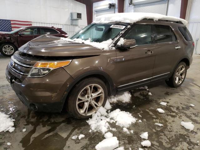 FORD EXPLORER L 2015 with VIN 1FM5K8F83FGB98404 - Photo from auction