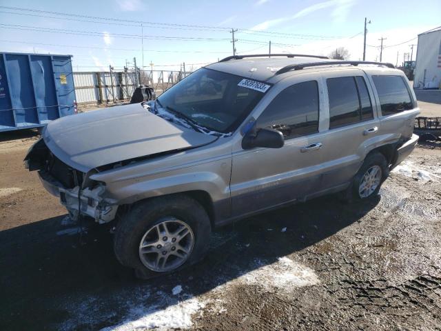 JEEP GRAND CHER 2004 with VIN 1J4GW48S54C278644 - Photo from auction