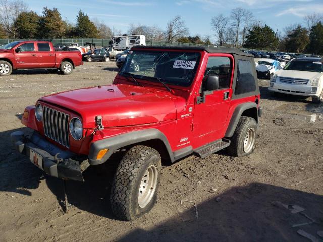 JEEP WRANGLER / 2006 with VIN 1J4FA49S86P724936 - Photo from auction