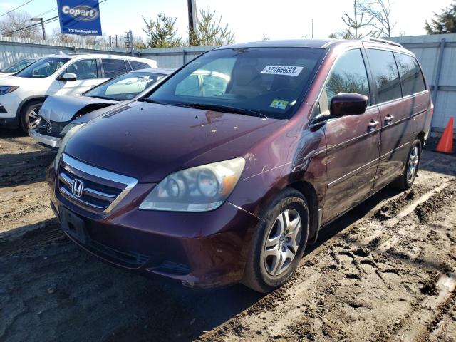 Photo 1 from auction – 2007 HONDA ODYSSEY EX with VIN 5FNRL38677B419712