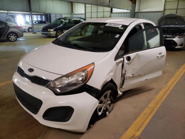 KIA RIO EX 2012 with VIN KNADN5A30C6078642 - Photo from auction