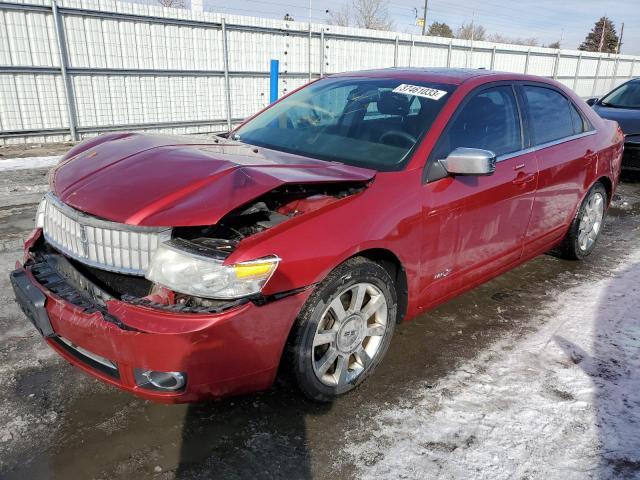 LINCOLN MKZ 2007 with VIN 3LNHM26T37R609514 - Photo from auction