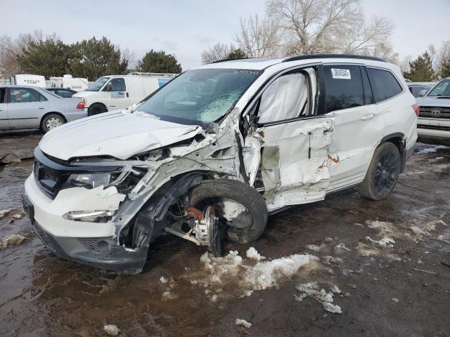 HONDA PILOT SE 2022 with VIN 5FNYF6H25NB044191 - Photo from auction