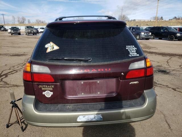 Photo 6 from auction – 2000 SUBARU LEGACY OUT with VIN 4S3BH6862Y7648374