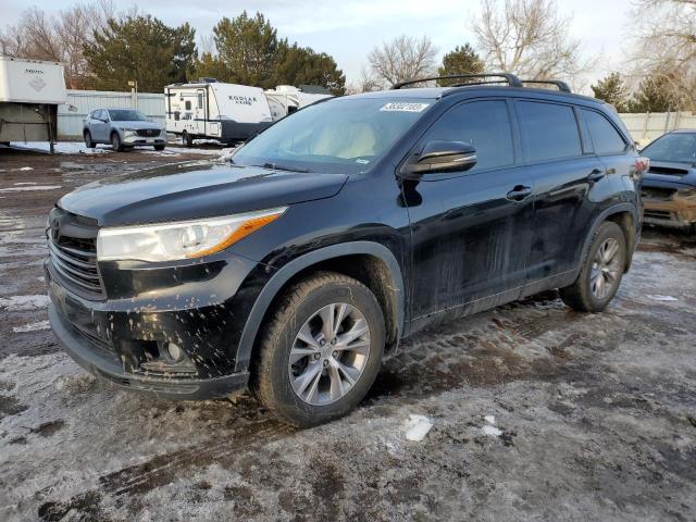 TOYOTA HIGHLANDER 2015 with VIN 5TDJKRFH9FS153188 - Photo from auction