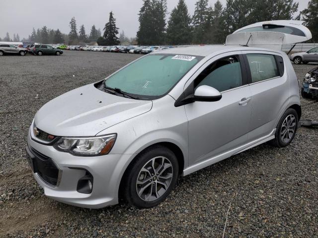 CHEVROLET SONIC LT 2017 with VIN 1G1JC6SG6H4127857 - Photo from auction