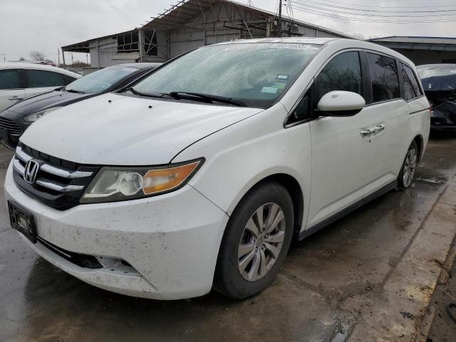 HONDA ODYSSEY EX 2014 with VIN 5FNRL5H62EB080737 - Photo from auction