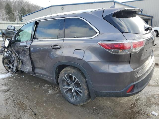 Photo 2 from auction – 2016 TOYOTA HIGHLANDER with VIN 5TDJKRFH1GS246661