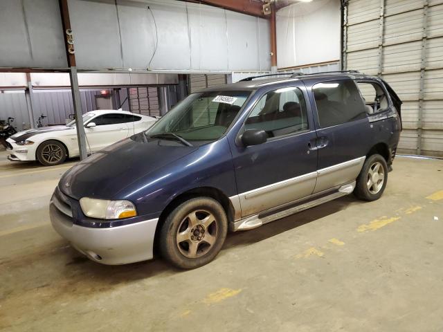 NISSAN QUEST GXE 2001 with VIN 4N2ZN15T01D817123 - Photo from auction