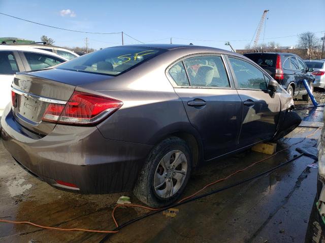 Photo 3 from auction – 2015 HONDA CIVIC LX with VIN 19XFB2F52FE228715