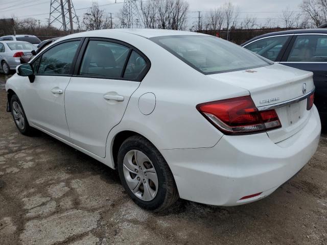 Photo 2 from auction – 2015 HONDA CIVIC LX with VIN 2HGFB2F59FH505723