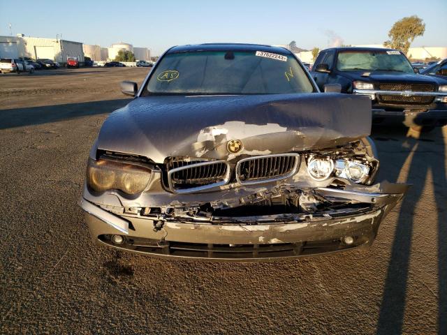 Photo 5 from auction – 2002 BMW 745 LI with VIN WBAGN63492DR06190