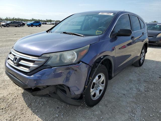HONDA CR-V LX 2013 with VIN 5J6RM3H33DL036727 - Photo from auction