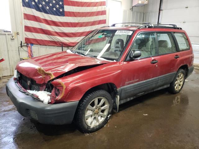 SUBARU FORESTER L 2002 with VIN JF1SF63532H759219 - Photo from auction