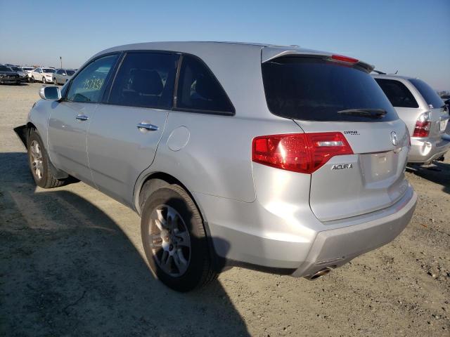 Photo 2 from auction – 2009 ACURA MDX TECHNO with VIN 2HNYD28429H522027