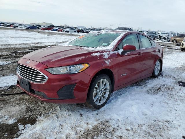 FORD FUSION SE 2019 with VIN 3FA6P0LU9KR206754 - Photo from auction