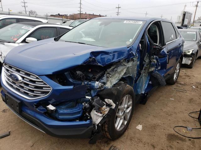 FORD EDGE SEL 2022 with VIN 2FMPK4J92NBA53488 - Photo from auction