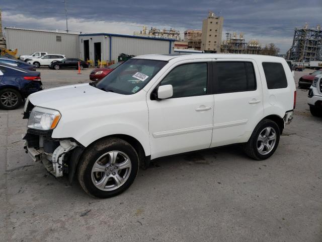 HONDA PILOT EXL 2013 with VIN 5FNYF3H58DB022645 - Photo from auction