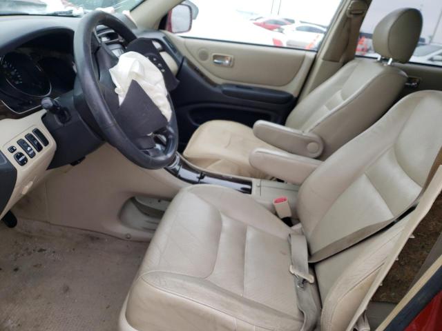 Photo 7 from auction – 2002 TOYOTA HIGHLANDER with VIN JTEHF21A620068418