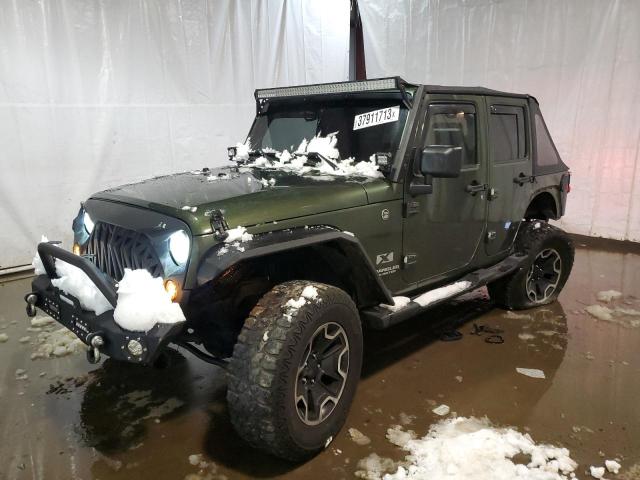 JEEP WRANGLER U 2008 with VIN 1J4GA39158L550873 - Photo from auction