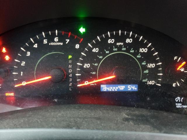 Photo 9 from auction – 2008 TOYOTA CAMRY CE with VIN 4T1BE46K28U765060