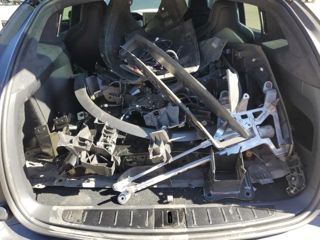 Photo 12 from auction – 2022 TESLA MODEL X with VIN 7SAXCBE59NF334254