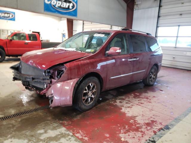 KIA SEDONA EX 2014 with VIN KNDMH4C7XE6558677 - Photo from auction