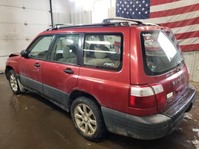 Photo 2 from auction – 2002 SUBARU FORESTER L with VIN JF1SF63532H759219